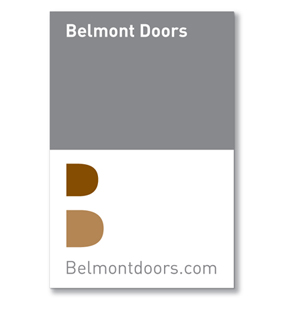 Belmont Doors Sign